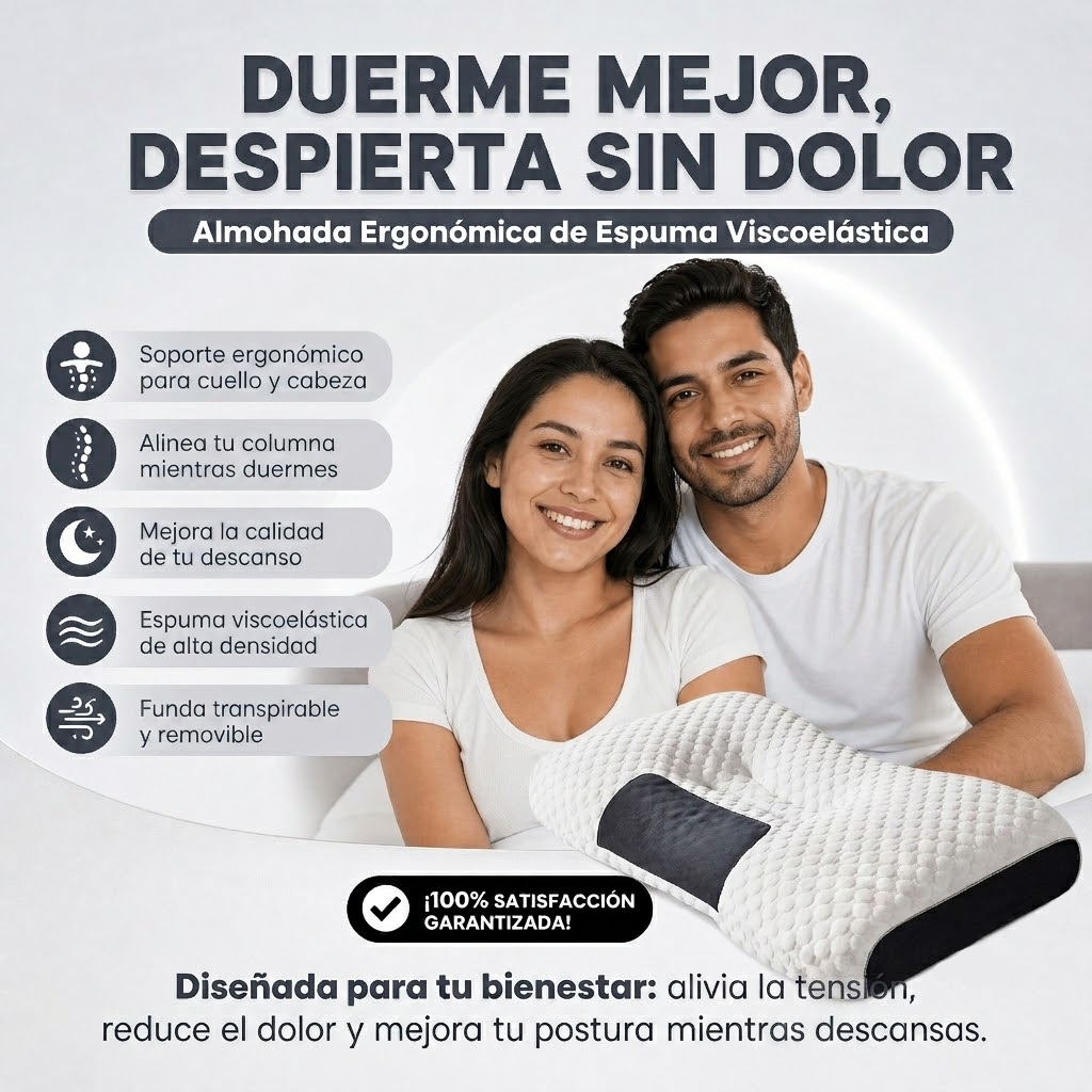 Almohada Ergonómica Cervical