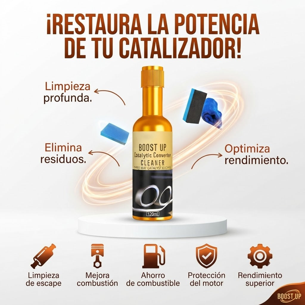 Limpiador De Catalizador Boost Up | Elimina los Residuos de tu Motor
