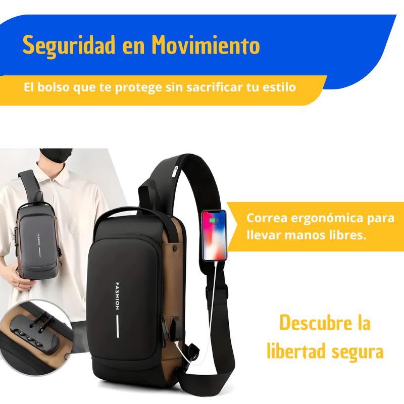 Bolso Manos Libres Antirrobo