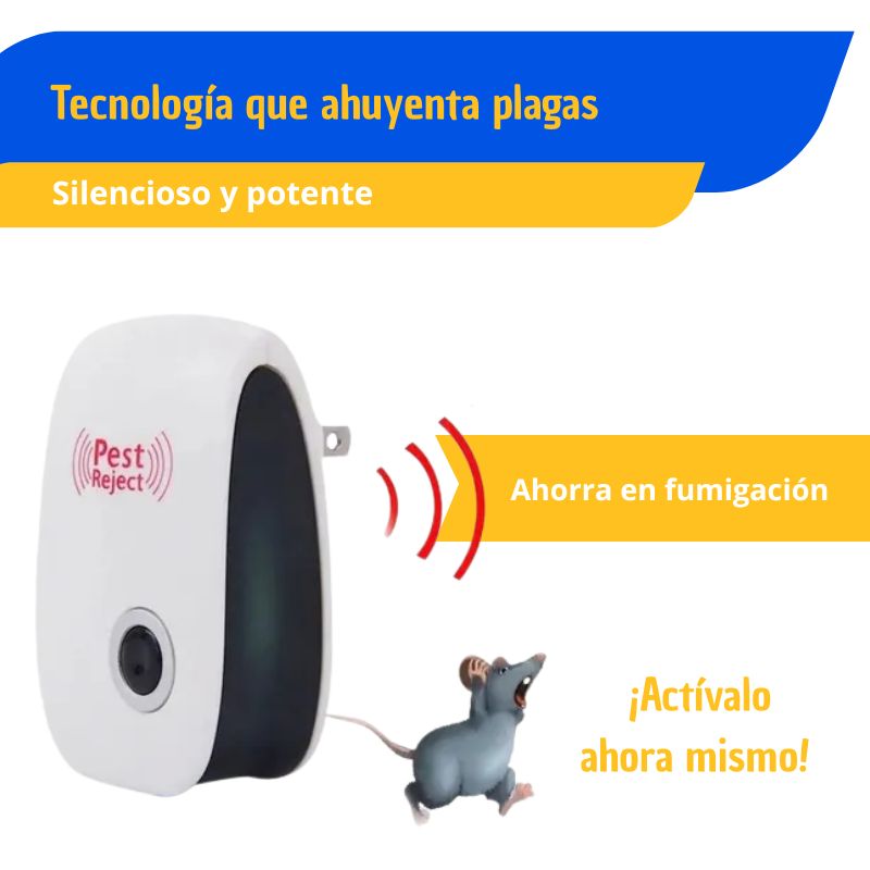 Repelente Ultrasónico de Plagas