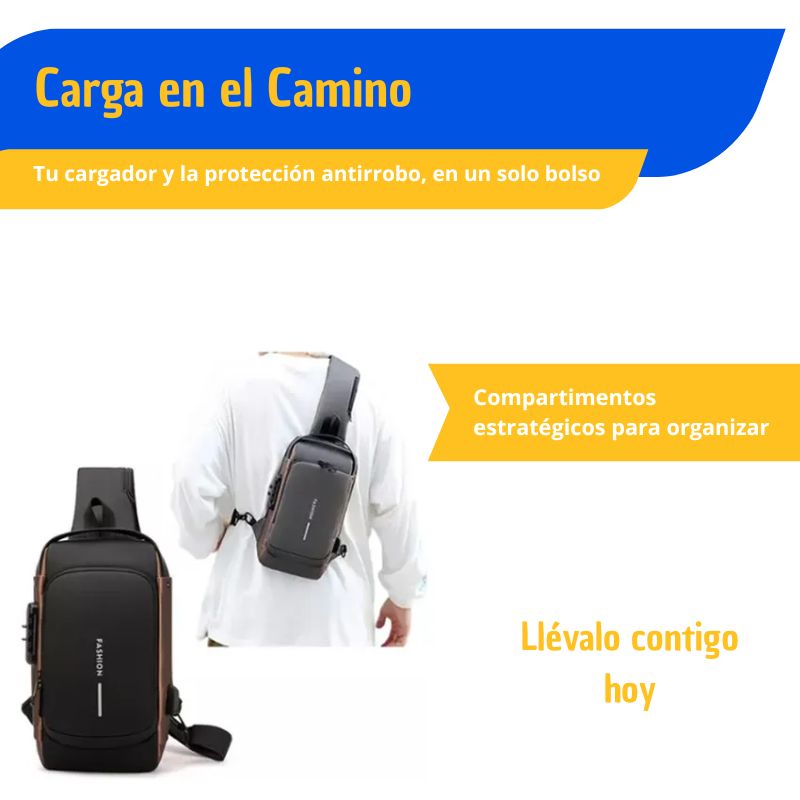 Bolso Manos Libres Antirrobo