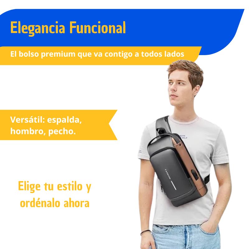 Bolso Manos Libres Antirrobo