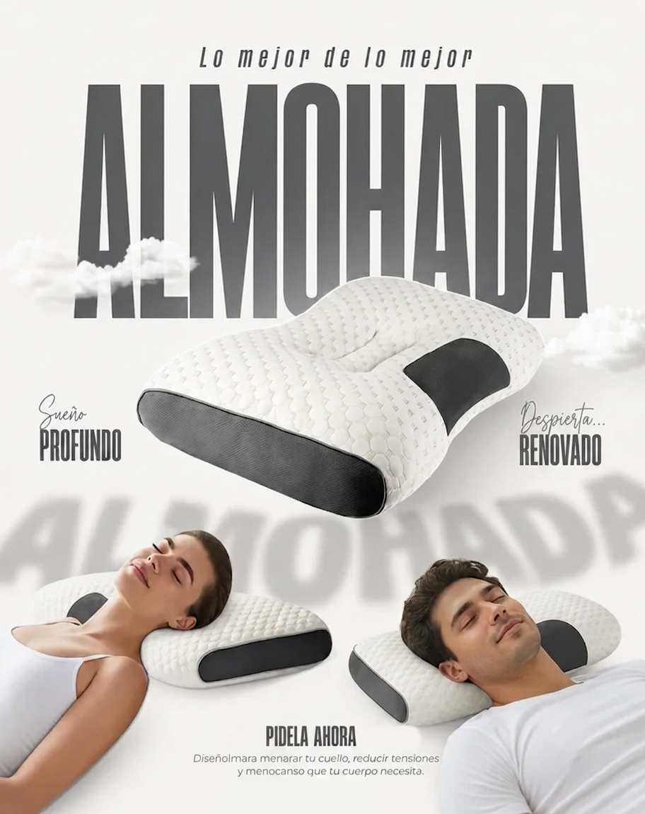Almohada Cervical Ergonómica