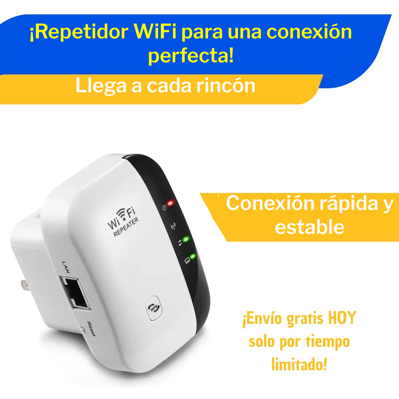 Repetidor de Wi-Fi 300mbps