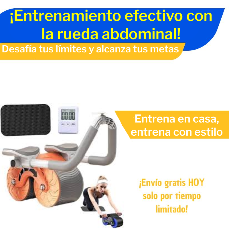 Rueda Abdominal de Rebote con Sensor