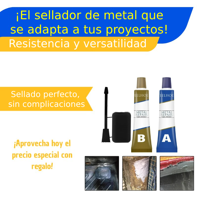 Sellador de metal profesional 2x1