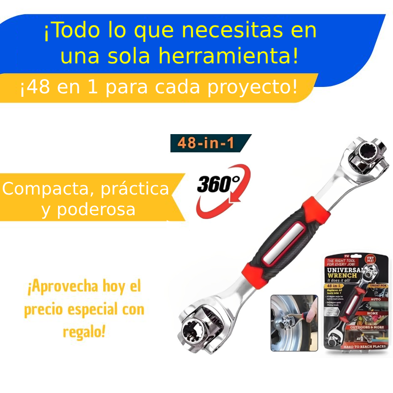 Llave Universal 48 en 1