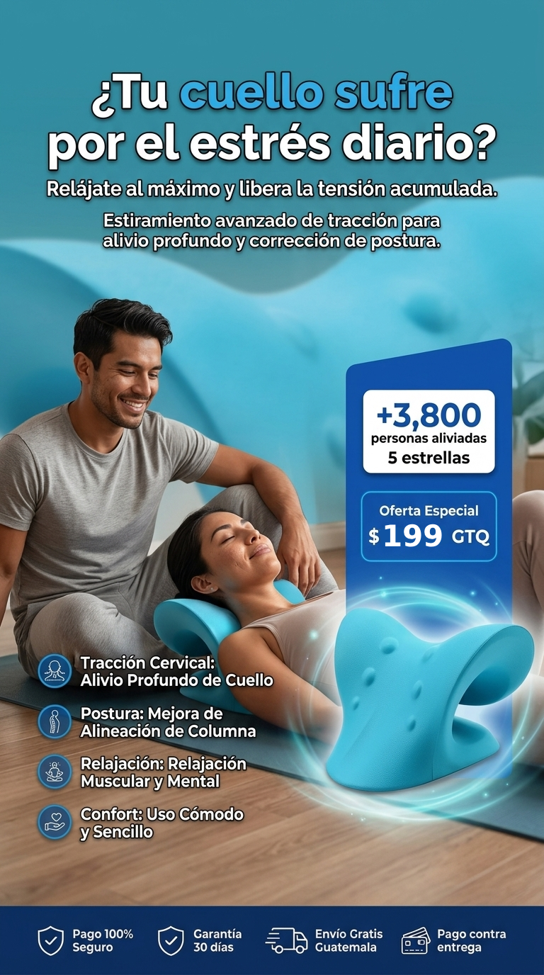 Almohadilla Terapéutica para Cuello