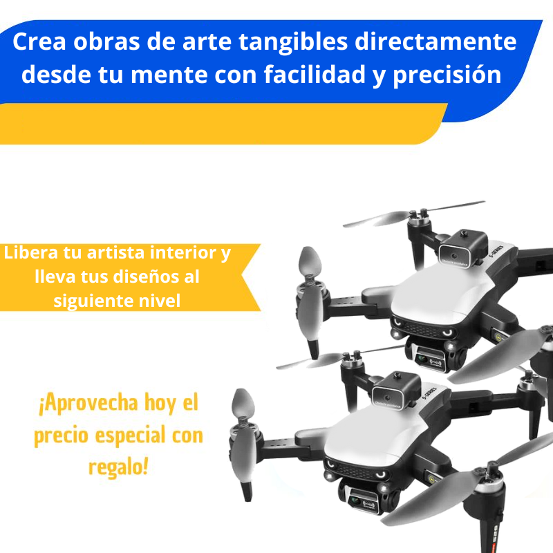 Drone con cámara RC 1080P HD