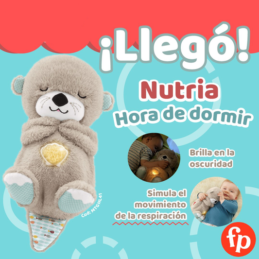Peluche de Nutria con Respiración