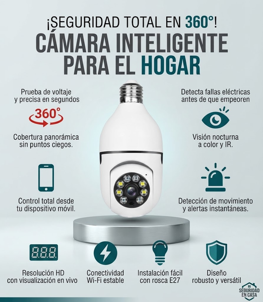 Cámara de Seguridad 360°