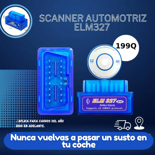 Mini Lector ELM 327 para Diagnosis Coche multimarca