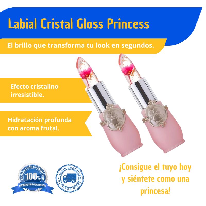 Labial Cristal Gloss Princess