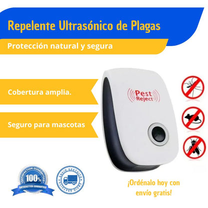 Repelente Ultrasónico de Plagas