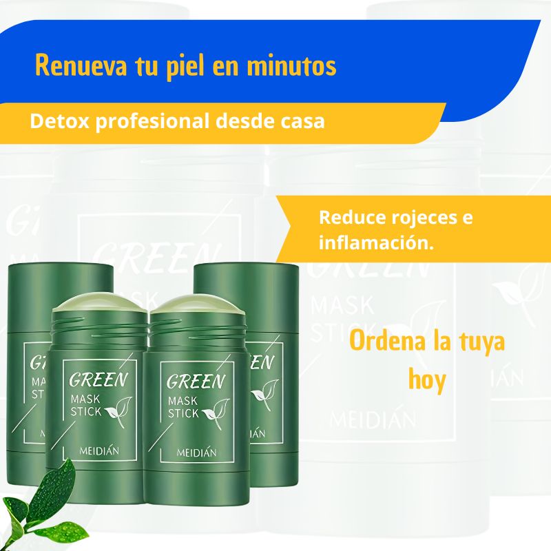 Mascarilla Verde Detox