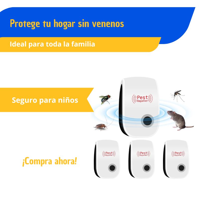 Repelente Ultrasónico de Plagas