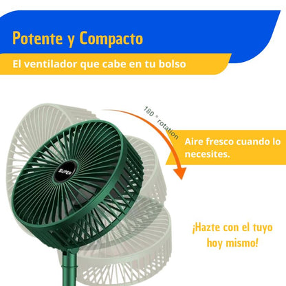 Mini ventilador plegable