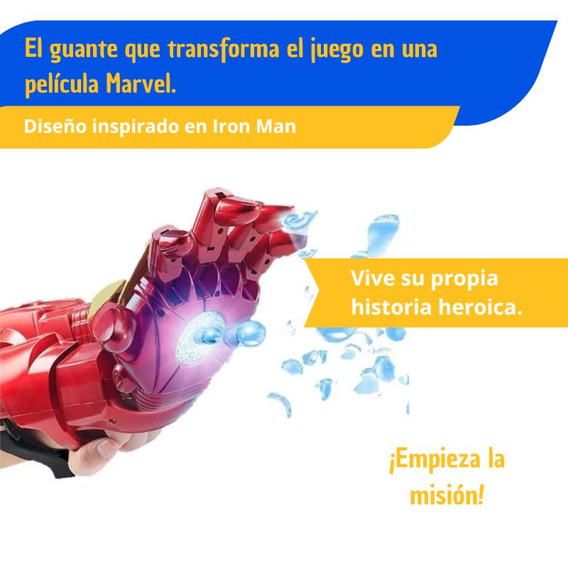 Guante Iron Man con Lanzador