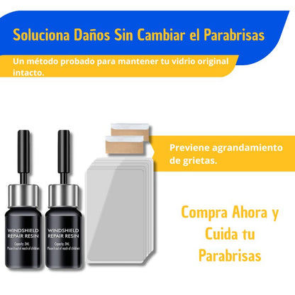 Paquete de Soluciones para Reparación de Parabrisas