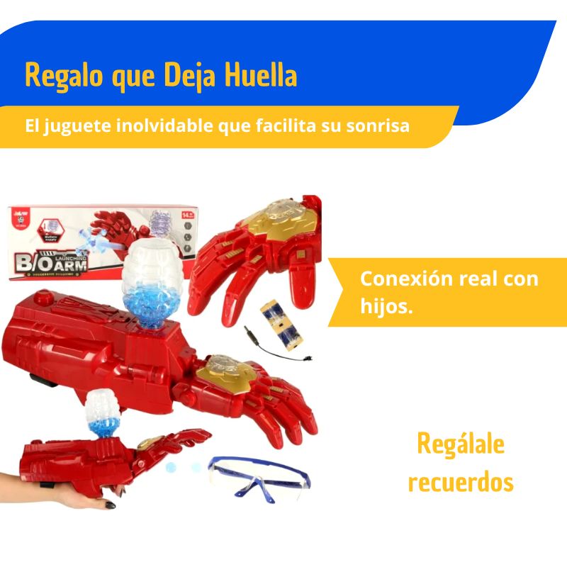 Guante Iron Man con Lanzador