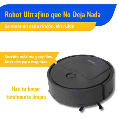 Aspiradora robot 3 en 1