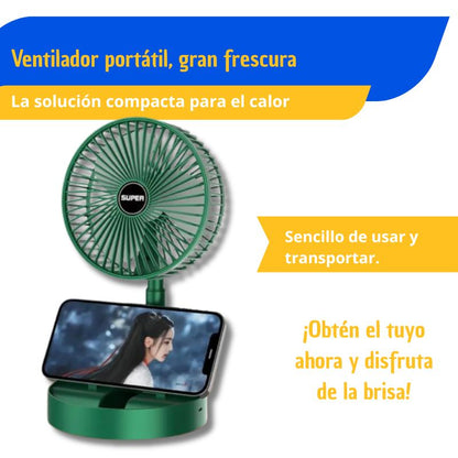 Mini ventilador plegable