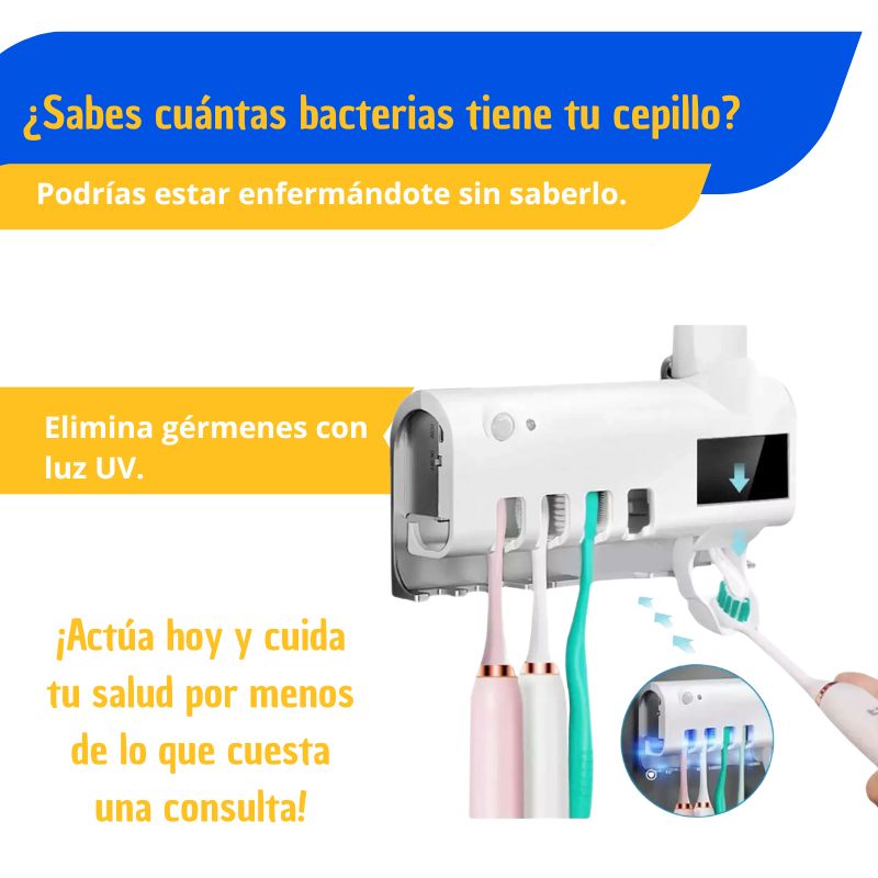 Esterilizador UV para Cepillos de Dientes