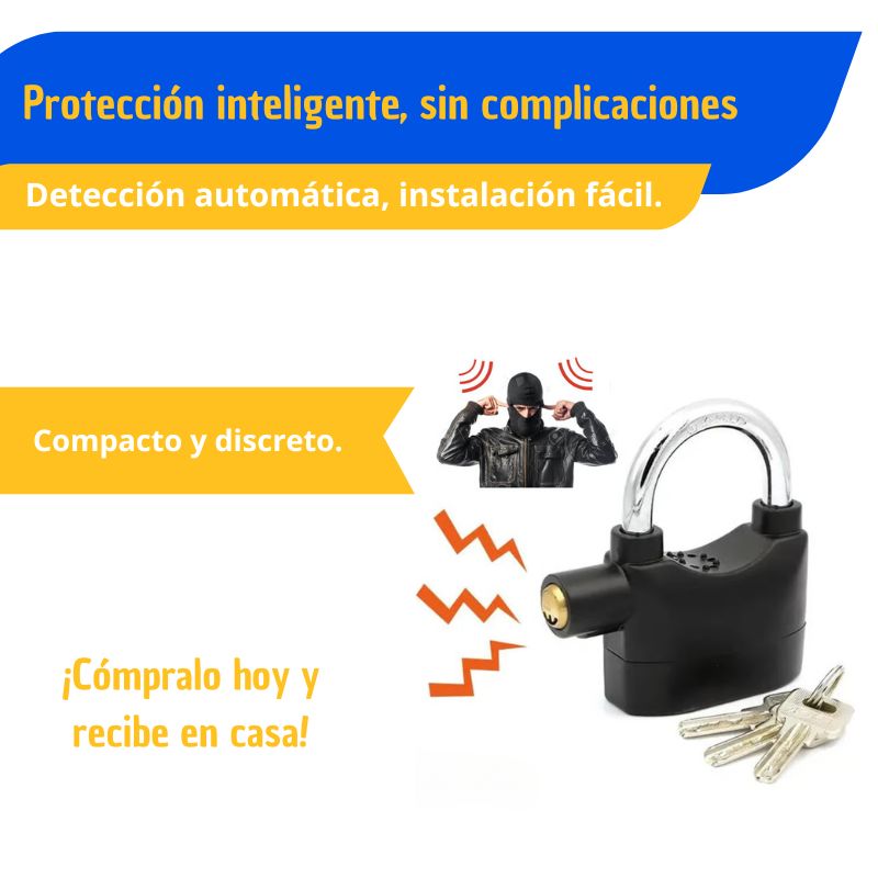 Candado Alarma para Motos