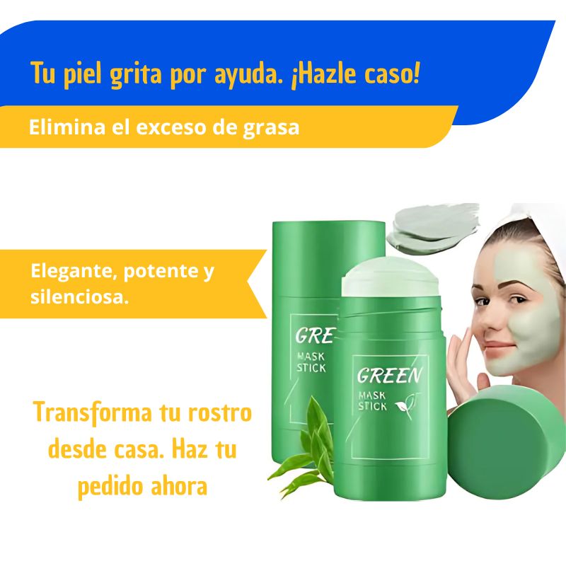 Mascarilla Verde Detox