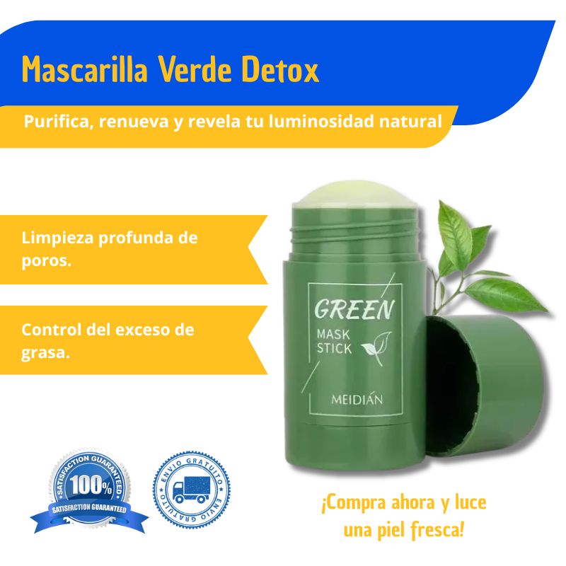 Mascarilla Verde Detox