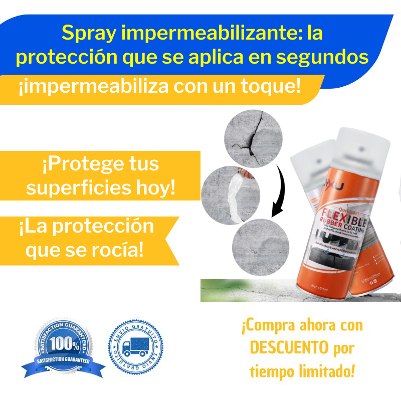 Spray Impermeabilizante para Exteriores