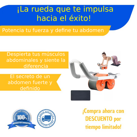 Rueda Abdominal de Rebote con Sensor