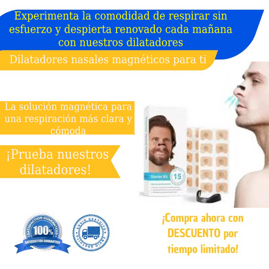 Dilatador Nasal Magnético