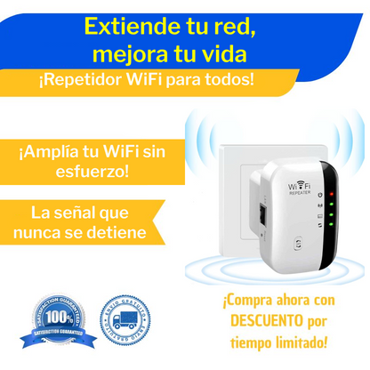Repetidor de Wi-Fi 300mbps