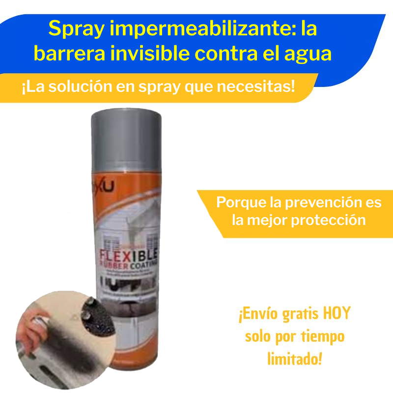 Spray Impermeabilizante para Exteriores