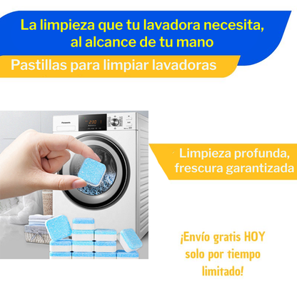 Tabletas Limpiadoras para Lavadoras