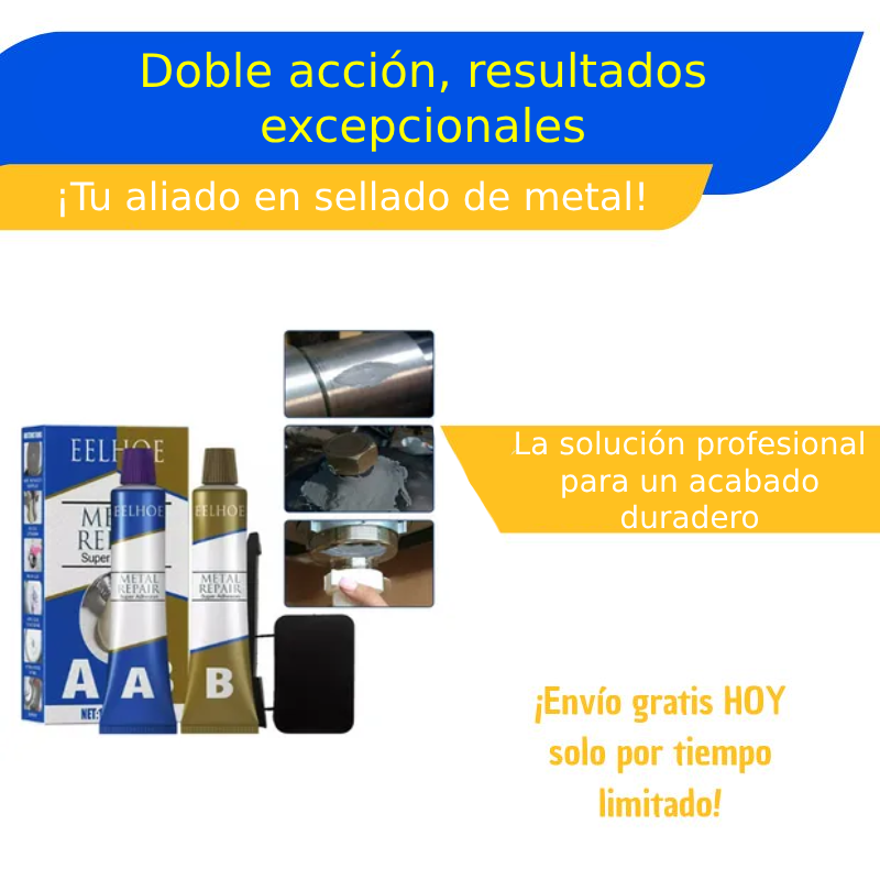 Sellador de metal profesional 2x1