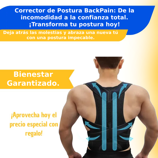 Corrector de Postura - Backpain