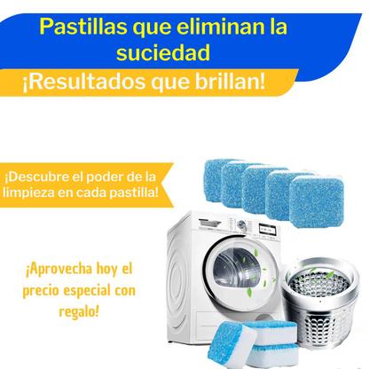 Tabletas Limpiadoras para Lavadoras