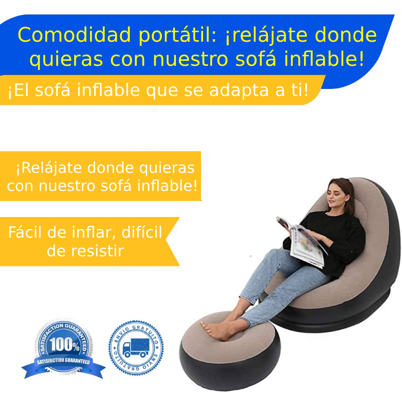 Sofá Inflable 2 en 1