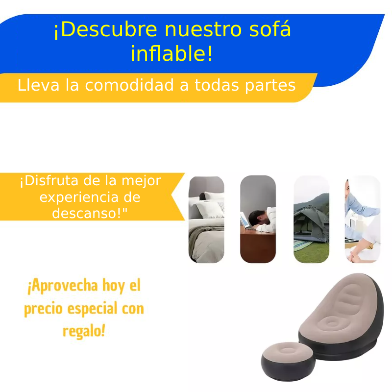 Sofá Inflable 2 en 1