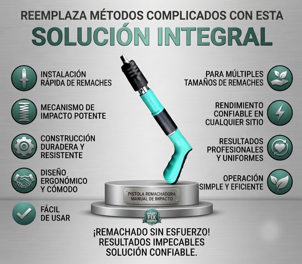 Pistola Remachadora Manual De Impacto