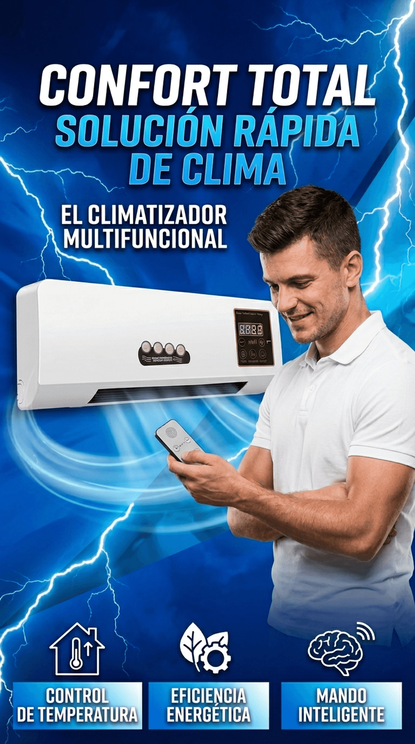 Aire Acondicionado De Pared Calor O Frio