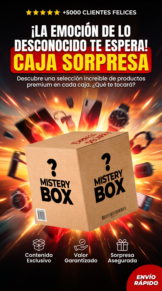 CAJA MISTERIOSA + ENVÍO GRATIS