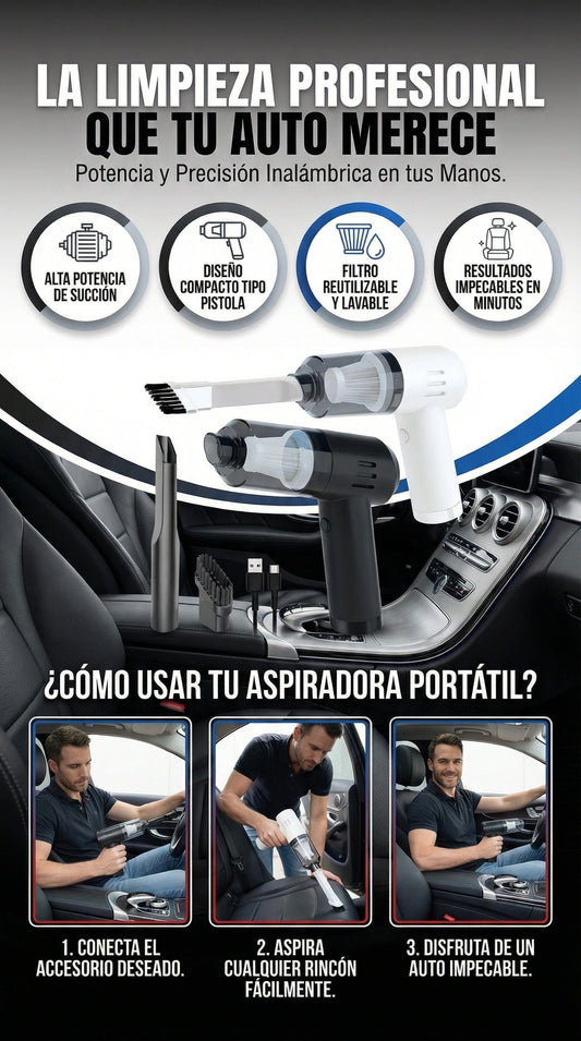 Aspiradora 3 en 1 Semi-profesional